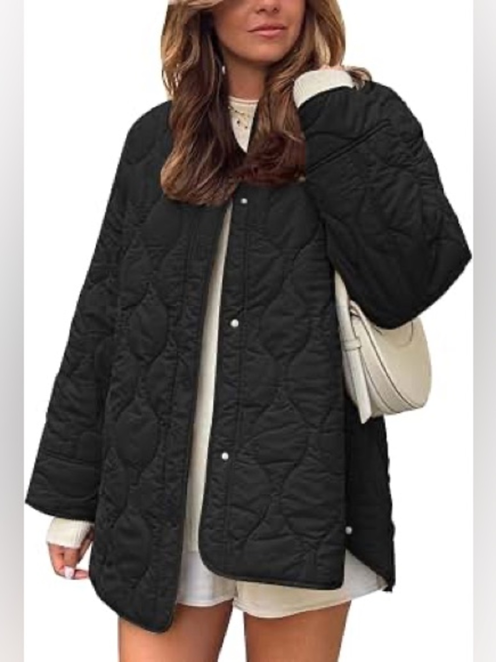 Lucky Brand Quilted Snap-Front Jacket